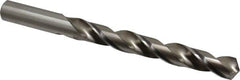 Hertel - 43/64" 118° High Speed Steel Jobber Drill - Bright Finish, Right Hand Cut, Spiral Flute, Straight Shank, 7-5/8" OAL, Standard Point - Americas Industrial Supply
