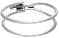 Made in USA - 1-5/8" Wide, Steel Wire Clamp for Tube & Hose - Americas Industrial Supply