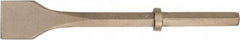 Ampco - 2-1/2" Head Width, 18" OAL, 3/4" Shank Diam, Chisel - Hex Drive, Hex Shank - Americas Industrial Supply