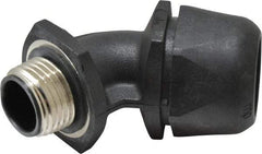 Murrplastik - 1/2" Trade, Nylon Compression Angled Liquidtight Conduit Connector - Noninsulated - Americas Industrial Supply