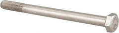 Value Collection - 5/16-24 UNF, 4" Length Under Head Hex Head Cap Screw - Partially Threaded, Grade 18-8 Stainless Steel, Uncoated, 1/2" Hex - Americas Industrial Supply