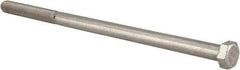 Value Collection - 1/2-13 UNC, 10" Length Under Head Hex Head Cap Screw - Partially Threaded, Grade 18-8 Stainless Steel, Uncoated, 3/4" Hex - Americas Industrial Supply
