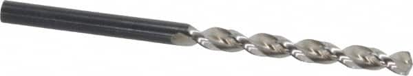 Guhring - #14 130° High Speed Steel Jobber Drill - Bright Finish, Right Hand Cut, Parabolic Flute, Straight Shank, 3-5/32" OAL, Standard Point - Americas Industrial Supply