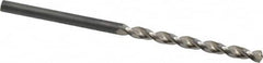 Guhring - #33 130° High Speed Steel Jobber Drill - Bright Finish, Right Hand Cut, Parabolic Flute, Straight Shank, 2-13/32" OAL, Standard Point - Americas Industrial Supply