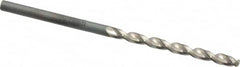 Guhring - #36 130° High Speed Steel Jobber Drill - Bright Finish, Right Hand Cut, Parabolic Flute, Straight Shank, 2-13/32" OAL, Standard Point - Americas Industrial Supply