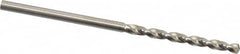 Guhring - #43 130° High Speed Steel Jobber Drill - Bright Finish, Right Hand Cut, Parabolic Flute, Straight Shank, 2-3/32" OAL, Standard Point - Americas Industrial Supply