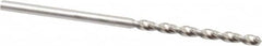 Guhring - #46 130° High Speed Steel Jobber Drill - Bright Finish, Right Hand Cut, Parabolic Flute, Straight Shank, 1-15/16" OAL, Standard Point - Americas Industrial Supply