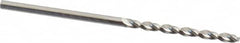 Guhring - #48 130° High Speed Steel Jobber Drill - Bright Finish, Right Hand Cut, Parabolic Flute, Straight Shank, 1-15/16" OAL, Standard Point - Americas Industrial Supply