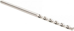 Guhring - #52 130° High Speed Steel Jobber Drill - Bright Finish, Right Hand Cut, Parabolic Flute, Straight Shank, 1-11/16" OAL, Standard Point - Americas Industrial Supply
