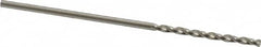 Guhring - #58 130° High Speed Steel Jobber Drill - Bright Finish, Right Hand Cut, Parabolic Flute, Straight Shank, 1-7/16" OAL, Standard Point - Americas Industrial Supply