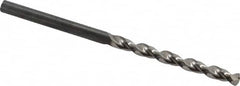 Guhring - #28 130° High Speed Steel Jobber Drill - Bright Finish, Right Hand Cut, Parabolic Flute, Straight Shank, 2-3/4" OAL, Standard Point - Americas Industrial Supply