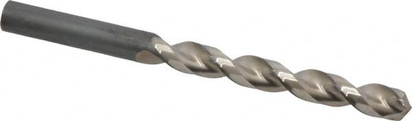 Guhring - 13/32" 130° High Speed Steel Jobber Drill - Bright Finish, Right Hand Cut, Parabolic Flute, Straight Shank, 5-1/4" OAL, Standard Point - Americas Industrial Supply