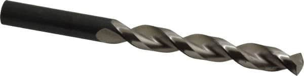 Guhring - 17/32" 130° High Speed Steel Jobber Drill - Bright Finish, Right Hand Cut, Parabolic Flute, Straight Shank, 6-5/16" OAL, Standard Point - Americas Industrial Supply