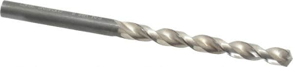 Guhring - Letter B 130° High Speed Steel Jobber Drill - Bright Finish, Right Hand Cut, Parabolic Flute, Straight Shank, 3-31/32" OAL, Standard Point - Americas Industrial Supply