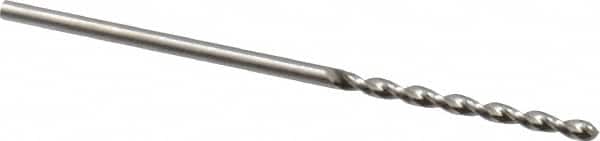 Guhring - 1.25mm 130° High Speed Steel Jobber Drill - Bright Finish, Right Hand Cut, Parabolic Flute, Straight Shank, 1-1/2" OAL, Standard Point - Americas Industrial Supply