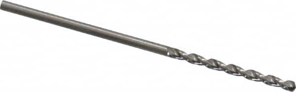 Guhring - 1.3mm 130° High Speed Steel Jobber Drill - Bright Finish, Right Hand Cut, Parabolic Flute, Straight Shank, 1-1/2" OAL, Standard Point - Americas Industrial Supply