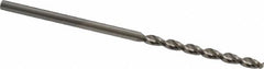 Guhring - 1.67mm 130° High Speed Steel Jobber Drill - Bright Finish, Right Hand Cut, Parabolic Flute, Straight Shank, 1-11/16" OAL, Standard Point - Americas Industrial Supply