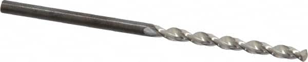 Guhring - 2.5mm 130° High Speed Steel Jobber Drill - Bright Finish, Right Hand Cut, Parabolic Flute, Straight Shank, 2-1/4" OAL, Standard Point - Americas Industrial Supply