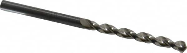 Guhring - 3.6mm 130° High Speed Steel Jobber Drill - Bright Finish, Right Hand Cut, Parabolic Flute, Straight Shank, 2-3/4" OAL, Standard Point - Americas Industrial Supply