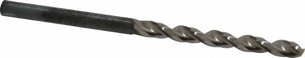 Guhring - 3.95mm 130° High Speed Steel Jobber Drill - Bright Finish, Right Hand Cut, Parabolic Flute, Straight Shank, 2-61/64" OAL, Standard Point - Americas Industrial Supply