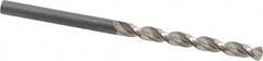 Guhring - 4.2mm 130° High Speed Steel Jobber Drill - Bright Finish, Right Hand Cut, Parabolic Flute, Straight Shank, 2-61/64" OAL, Standard Point - Americas Industrial Supply