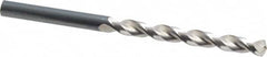 Guhring - 6.3mm 130° High Speed Steel Jobber Drill - Bright Finish, Right Hand Cut, Parabolic Flute, Straight Shank, 3-31/32" OAL, Standard Point - Americas Industrial Supply