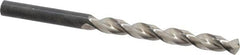 Guhring - 7.8mm 130° High Speed Steel Jobber Drill - Bright Finish, Right Hand Cut, Parabolic Flute, Straight Shank, 4-39/64" OAL, Standard Point - Americas Industrial Supply