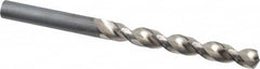 Guhring - 8.5mm 130° High Speed Steel Jobber Drill - Bright Finish, Right Hand Cut, Parabolic Flute, Straight Shank, 4-39/64" OAL, Standard Point - Americas Industrial Supply