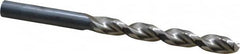 Guhring - 9.6mm 130° High Speed Steel Jobber Drill - Bright Finish, Right Hand Cut, Parabolic Flute, Straight Shank, 5-15/64" OAL, Standard Point - Americas Industrial Supply