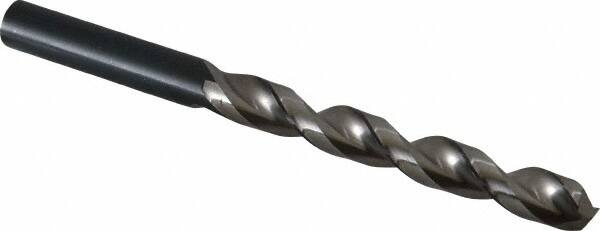 Guhring - 11mm 130° High Speed Steel Jobber Drill - Bright Finish, Right Hand Cut, Parabolic Flute, Straight Shank, 5-19/32" OAL, Standard Point - Americas Industrial Supply