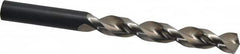 Guhring - 13mm 130° High Speed Steel Jobber Drill - Bright Finish, Right Hand Cut, Parabolic Flute, Straight Shank, 5-15/16" OAL, Standard Point - Americas Industrial Supply