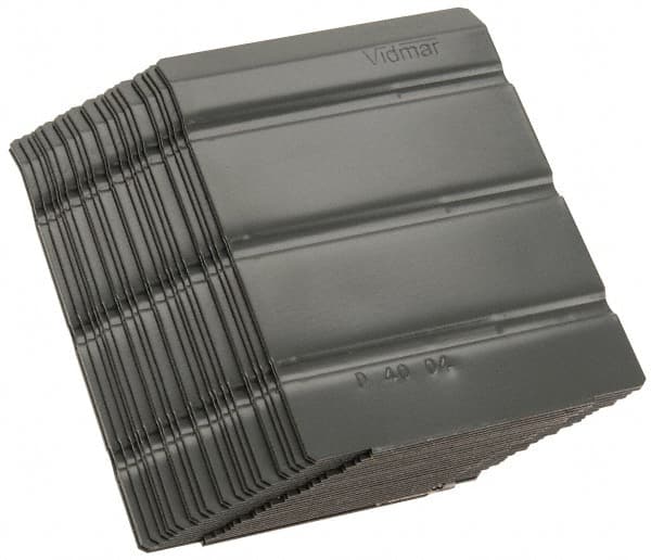 Vidmar - Tool Box Plastic Drawer Divider - 3" Wide x 23/32" Deep x 4-1/2" High, Gray, For Vidmar Cabinets - Americas Industrial Supply