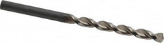Guhring - #9 130° Cobalt Jobber Drill - Bright Finish, Right Hand Cut, Parabolic Flute, Straight Shank, 3-3/8" OAL, Standard Point - Americas Industrial Supply
