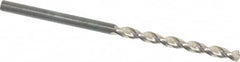 Guhring - #34 130° Cobalt Jobber Drill - Bright Finish, Right Hand Cut, Parabolic Flute, Straight Shank, 2-13/32" OAL, Standard Point - Americas Industrial Supply