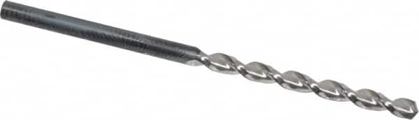 Guhring - #37 130° Cobalt Jobber Drill - Bright Finish, Right Hand Cut, Parabolic Flute, Straight Shank, 2-1/4" OAL, Standard Point - Americas Industrial Supply