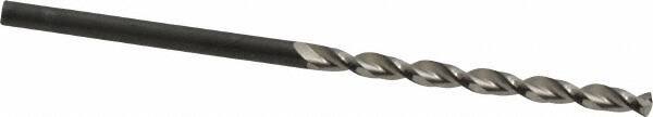 Guhring - #42 130° Cobalt Jobber Drill - Bright Finish, Right Hand Cut, Parabolic Flute, Straight Shank, 2-1/4" OAL, Standard Point - Americas Industrial Supply