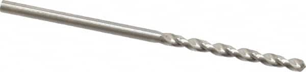 Guhring - #46 130° Cobalt Jobber Drill - Bright Finish, Right Hand Cut, Parabolic Flute, Straight Shank, 1-15/16" OAL, Standard Point - Americas Industrial Supply
