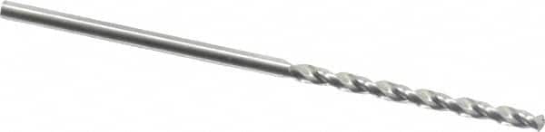 Guhring - #53 130° Cobalt Jobber Drill - Bright Finish, Right Hand Cut, Parabolic Flute, Straight Shank, 1-11/16" OAL, Standard Point - Americas Industrial Supply