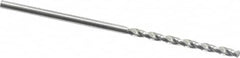 Guhring - #53 130° Cobalt Jobber Drill - Bright Finish, Right Hand Cut, Parabolic Flute, Straight Shank, 1-11/16" OAL, Standard Point - Americas Industrial Supply
