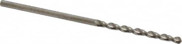 Guhring - 1/16" 130° Cobalt Jobber Drill - Bright Finish, Right Hand Cut, Parabolic Flute, Straight Shank, 1-11/16" OAL, Standard Point - Americas Industrial Supply