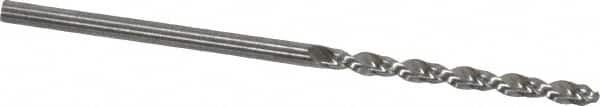 Guhring - 5/64" 130° Cobalt Jobber Drill - Bright Finish, Right Hand Cut, Parabolic Flute, Straight Shank, 1-15/16" OAL, Standard Point - Americas Industrial Supply