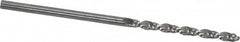 Guhring - 5/64" 130° Cobalt Jobber Drill - Bright Finish, Right Hand Cut, Parabolic Flute, Straight Shank, 1-15/16" OAL, Standard Point - Americas Industrial Supply