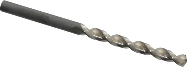 Guhring - 13/64" 130° Cobalt Jobber Drill - Bright Finish, Right Hand Cut, Parabolic Flute, Straight Shank, 3-3/8" OAL, Standard Point - Americas Industrial Supply