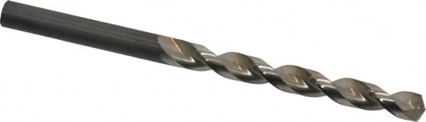 Guhring - 19/64" 130° Cobalt Jobber Drill - Bright Finish, Right Hand Cut, Parabolic Flute, Straight Shank, 4-19/32" OAL, Standard Point - Americas Industrial Supply