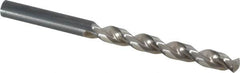 Guhring - 21/64" 130° Cobalt Jobber Drill - Bright Finish, Right Hand Cut, Parabolic Flute, Straight Shank, 4-19/32" OAL, Standard Point - Americas Industrial Supply