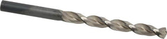 Guhring - 11/32" 130° Cobalt Jobber Drill - Bright Finish, Right Hand Cut, Parabolic Flute, Straight Shank, 4-29/32" OAL, Standard Point - Americas Industrial Supply
