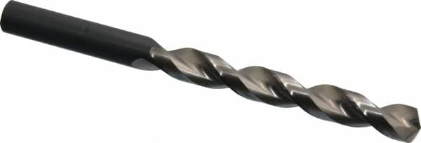 Guhring - 15/32" 130° Cobalt Jobber Drill - Bright Finish, Right Hand Cut, Parabolic Flute, Straight Shank, 5-15/16" OAL, Standard Point - Americas Industrial Supply