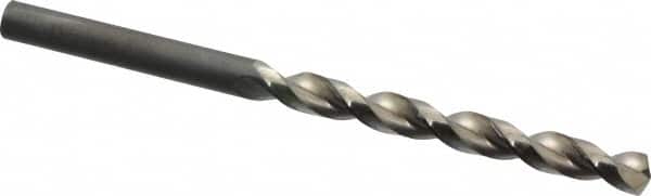 Guhring - Letter C 130° Cobalt Jobber Drill - Bright Finish, Right Hand Cut, Parabolic Flute, Straight Shank, 3-31/32" OAL, Standard Point - Americas Industrial Supply