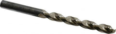 Guhring - Letter R 130° Cobalt Jobber Drill - Bright Finish, Right Hand Cut, Parabolic Flute, Straight Shank, 4-29/32" OAL, Standard Point - Americas Industrial Supply