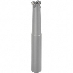 Iscar - 3/4" Cutting Diam, 3/4" Shank Diam, 3/4" Max Depth of Cut, Straight Shank Indexable Copy End Mill - 3 Inserts, CNHT, ENHT Insert, E93CN Toolholder - Americas Industrial Supply